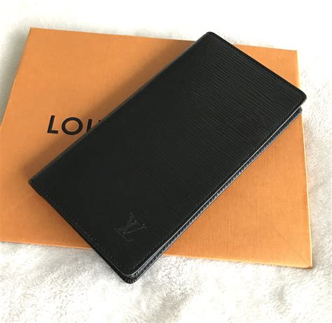 lv epi bifold wallet|louis vuitton black wallet.